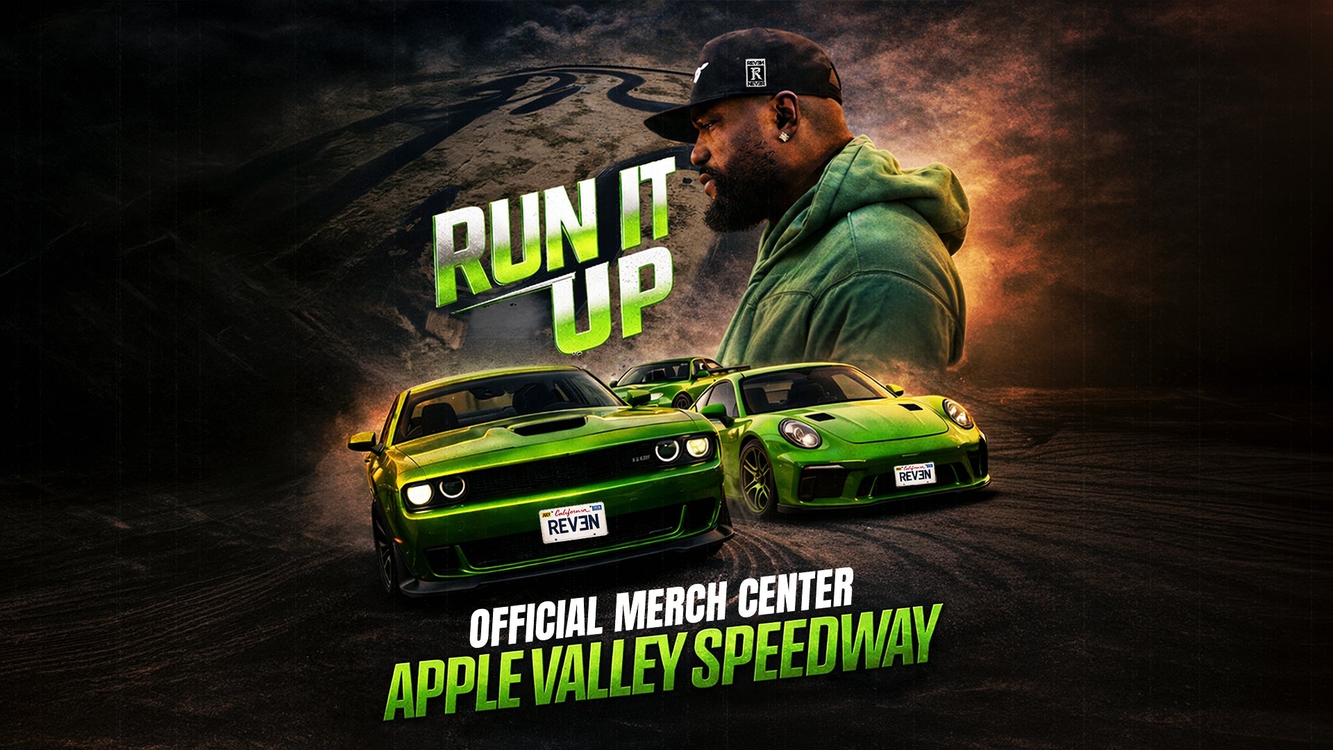 RUN IT UP X REVEN BRAND™ EVENT MERCH