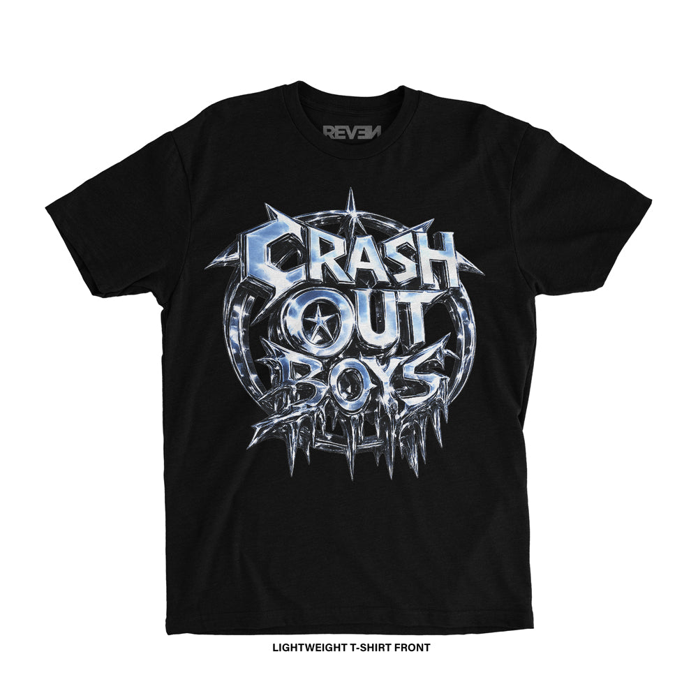 Crash Out Boys 'HEAVY METAL TOUR' T-Shirt (Black) REVEN BRAND™