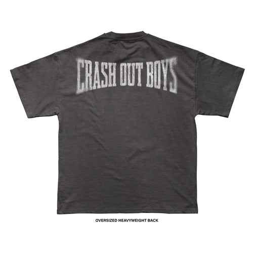 Crash Out Boys 'BUILT TO LAST' T-Shirt (Ash Black) REVEN BRAND™