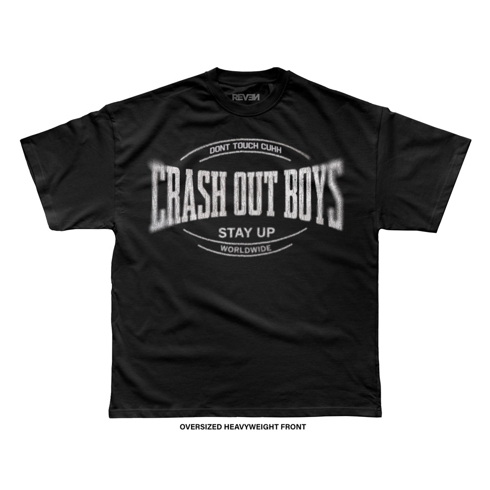 Crash Out Boys 'BUILT TO LAST' T-Shirt (Black) REVEN BRAND™