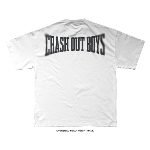 Crash Out Boys 'BUILT TO LAST' T-Shirt (White X Black) REVEN BRAND™