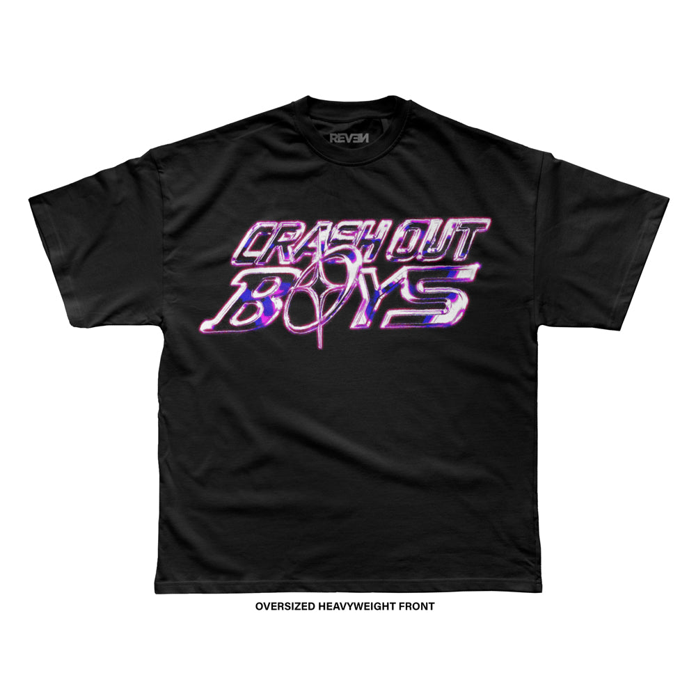 Crash Out Boys 'PROJECT STAR' T-Shirt (Black) REVEN BRAND™