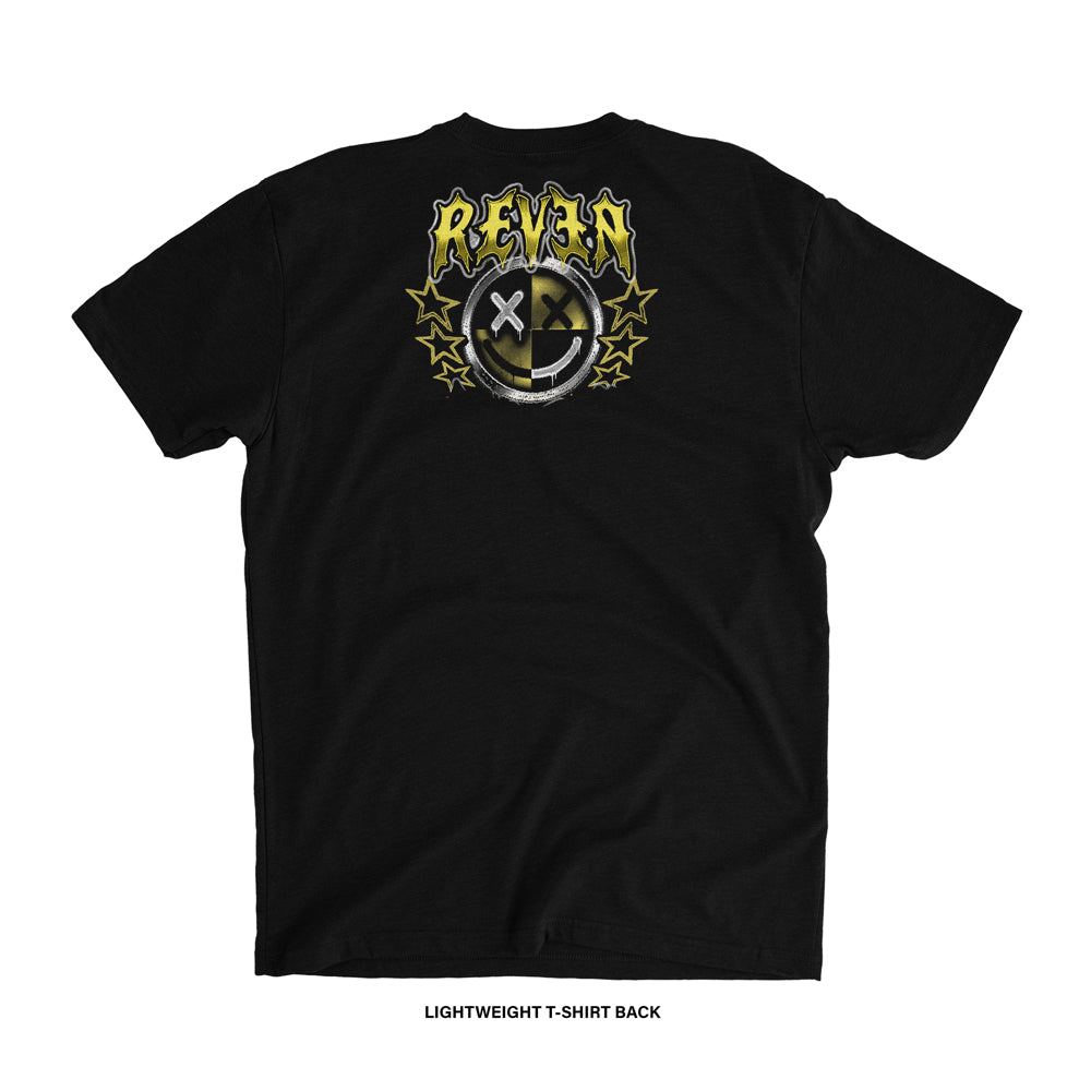 Crash Out Boys 'HAVE A NICE DAY :)' T-Shirt (Black) REVEN BRAND™