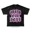 Crash Out Boys 'PINK LIGHTNING' T-Shirt (Black) REVEN BRAND™