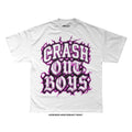 Crash Out Boys 'PINK LIGHTNING' T-Shirt (White) REVEN BRAND™