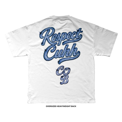 Crash Out Boys 'DENIM BLING' T-Shirt (White) REVEN BRAND™