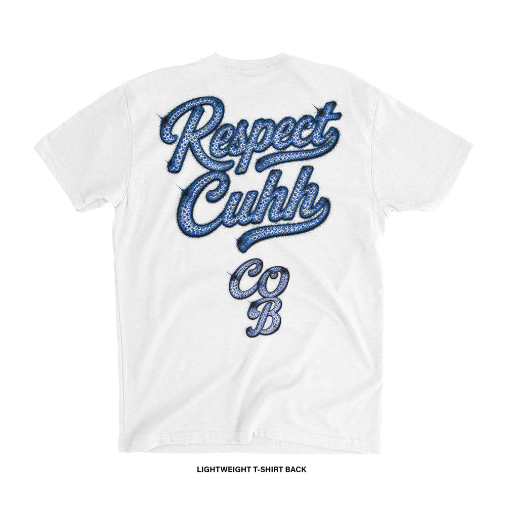 Crash Out Boys 'DENIM BLING' T-Shirt (White) REVEN BRAND™