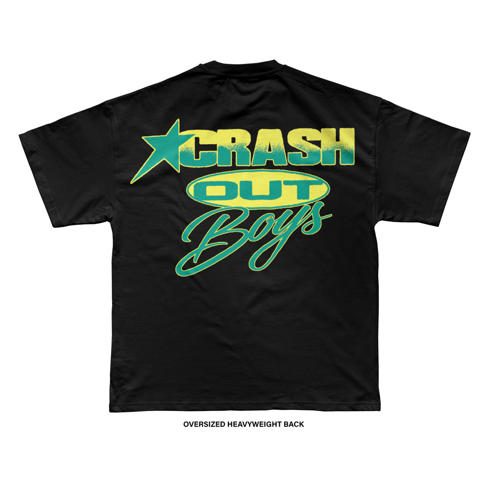 Crash Out Boys 'THE VIBES' T-Shirt (Black) REVEN BRAND™