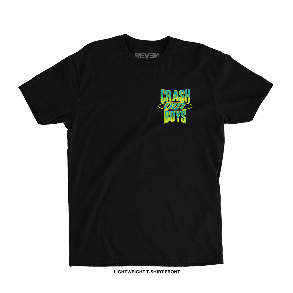 Crash Out Boys 'THE VIBES' T-Shirt (Black) REVEN BRAND™