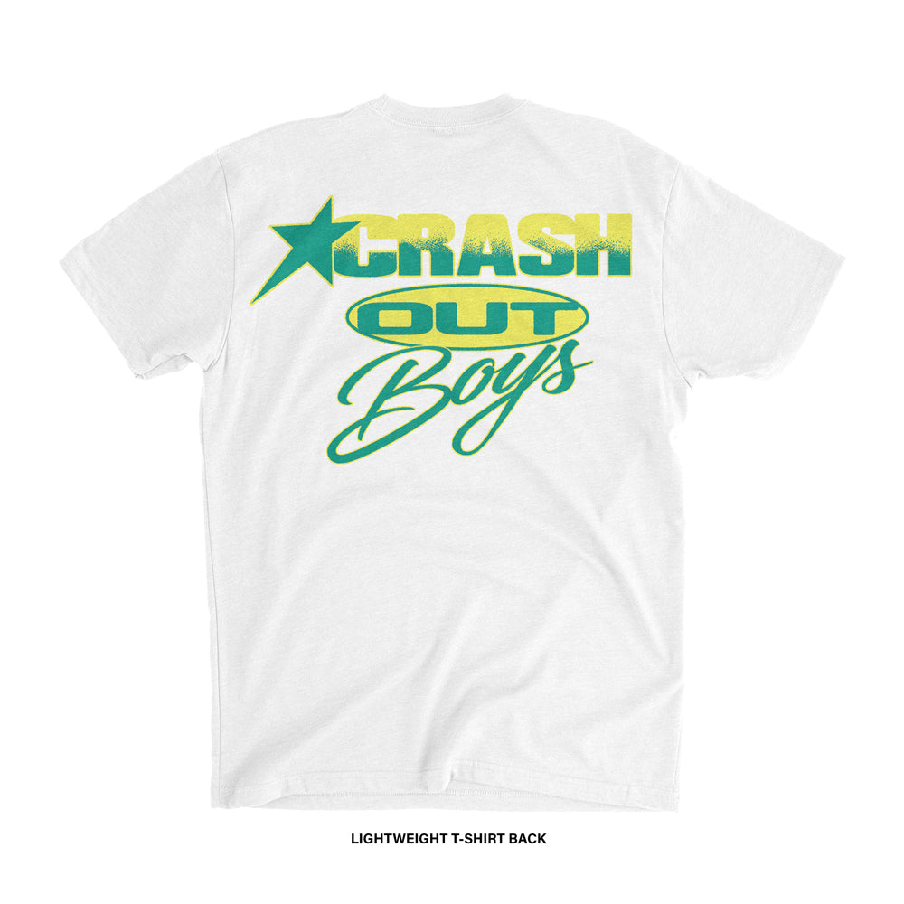 Crash Out Boys 'THE VIBES' T-Shirt (White) REVEN BRAND™