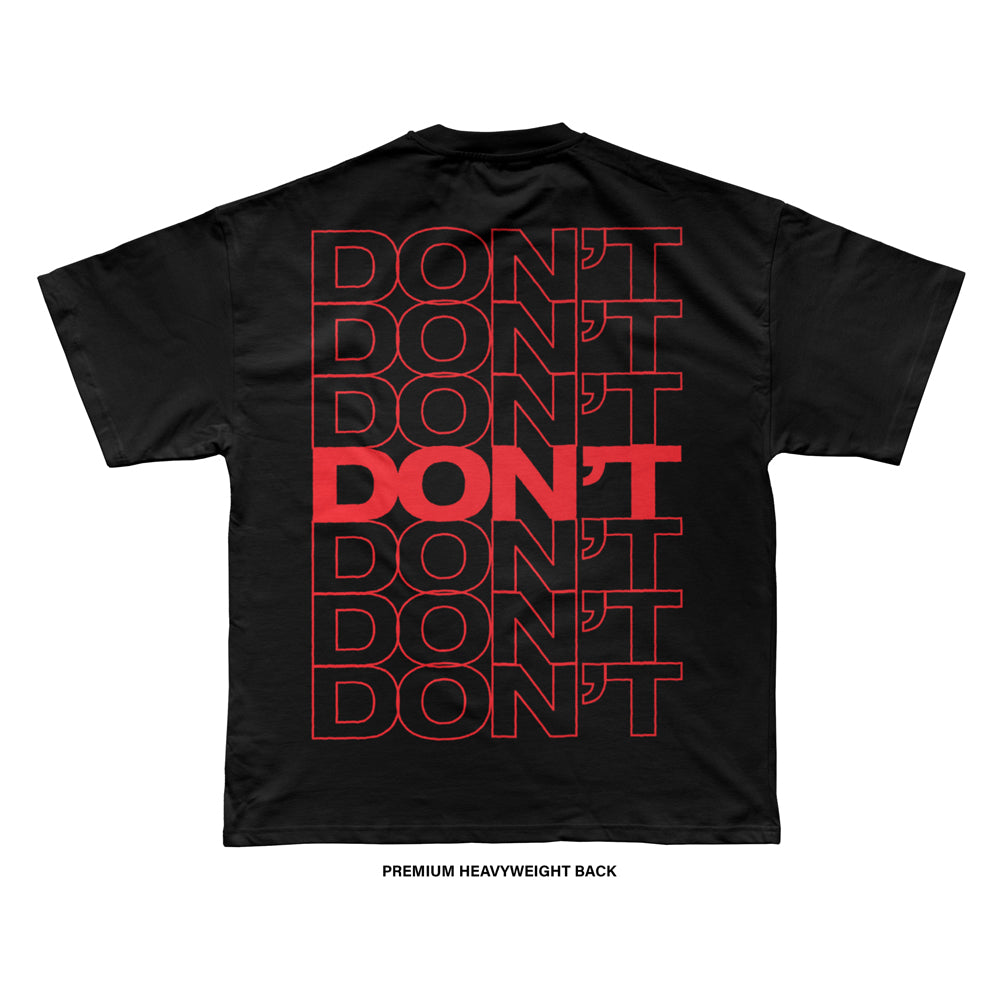 Crash Out Boys 'THANK YOU DON'T' T-Shirt (Black) REVEN BRAND™