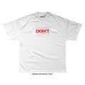 Crash Out Boys 'THANK YOU DON'T' T-Shirt (White) REVEN BRAND™