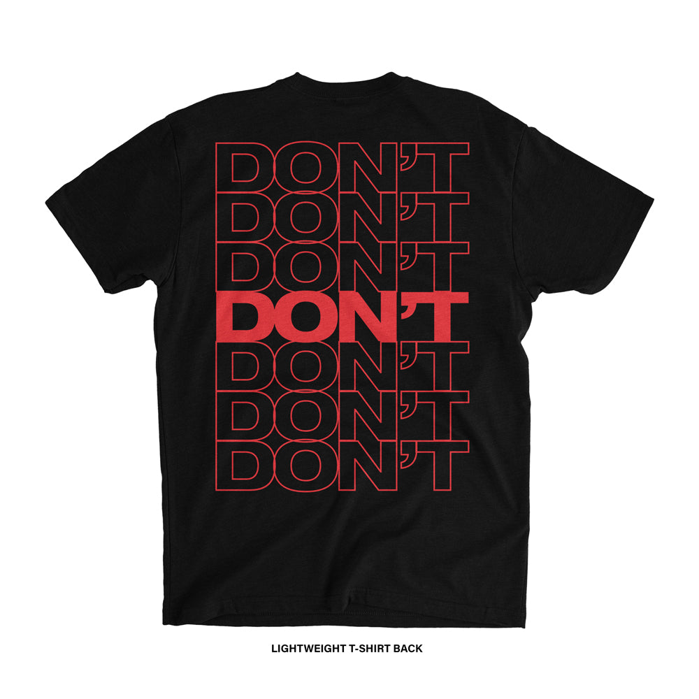 Crash Out Boys 'THANK YOU DON'T' T-Shirt (Black) REVEN BRAND™