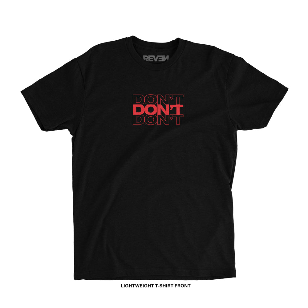 Crash Out Boys 'THANK YOU DON'T' T-Shirt (Black) REVEN BRAND™