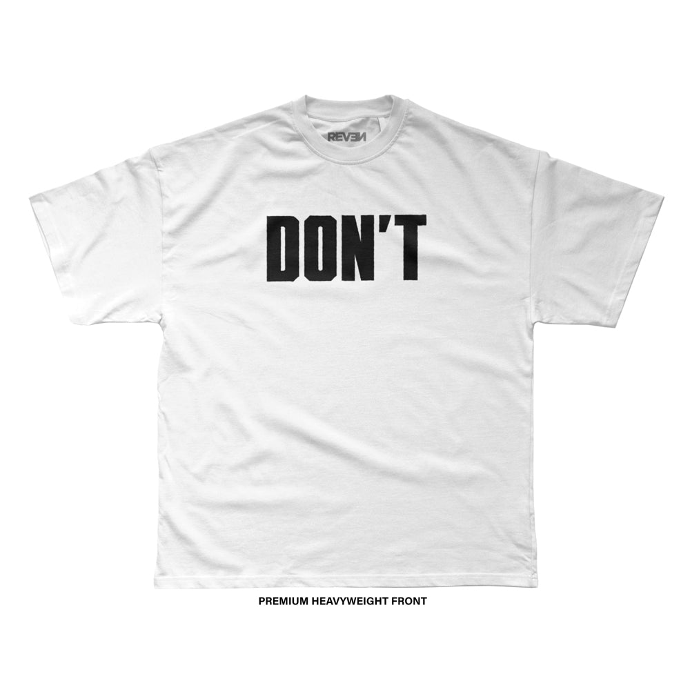 Crash Out Boys 'DONT EMOJI' T-Shirt (White) REVEN BRAND™