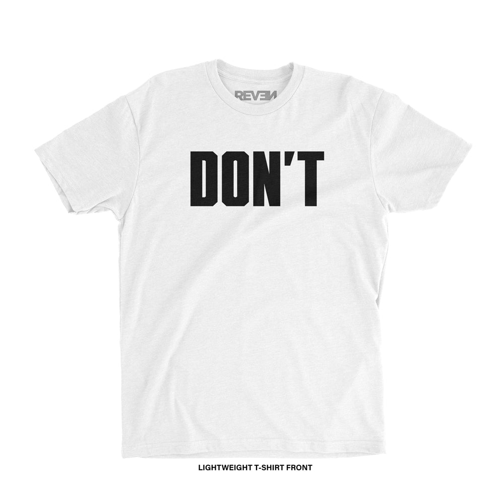 Crash Out Boys 'DONT EMOJI' T-Shirt (White) REVEN BRAND™