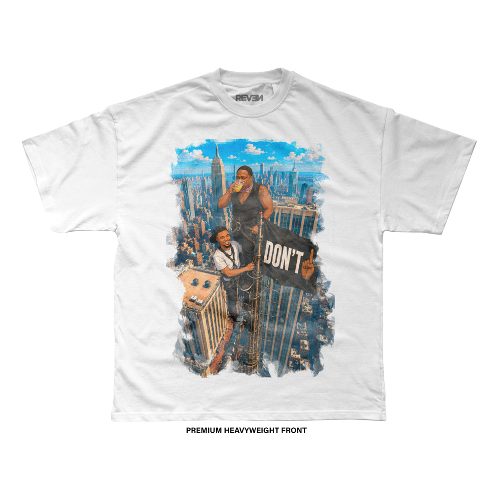 Crash Out Boys 'NY DON'T' T-Shirt (White) REVEN BRAND™