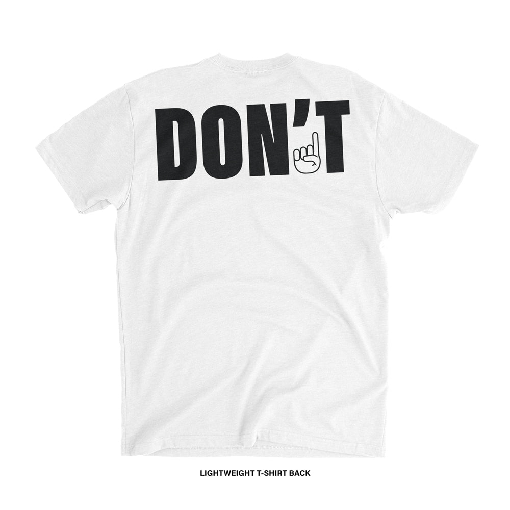 Crash Out Boys 'NY DON'T' T-Shirt (White) REVEN BRAND™