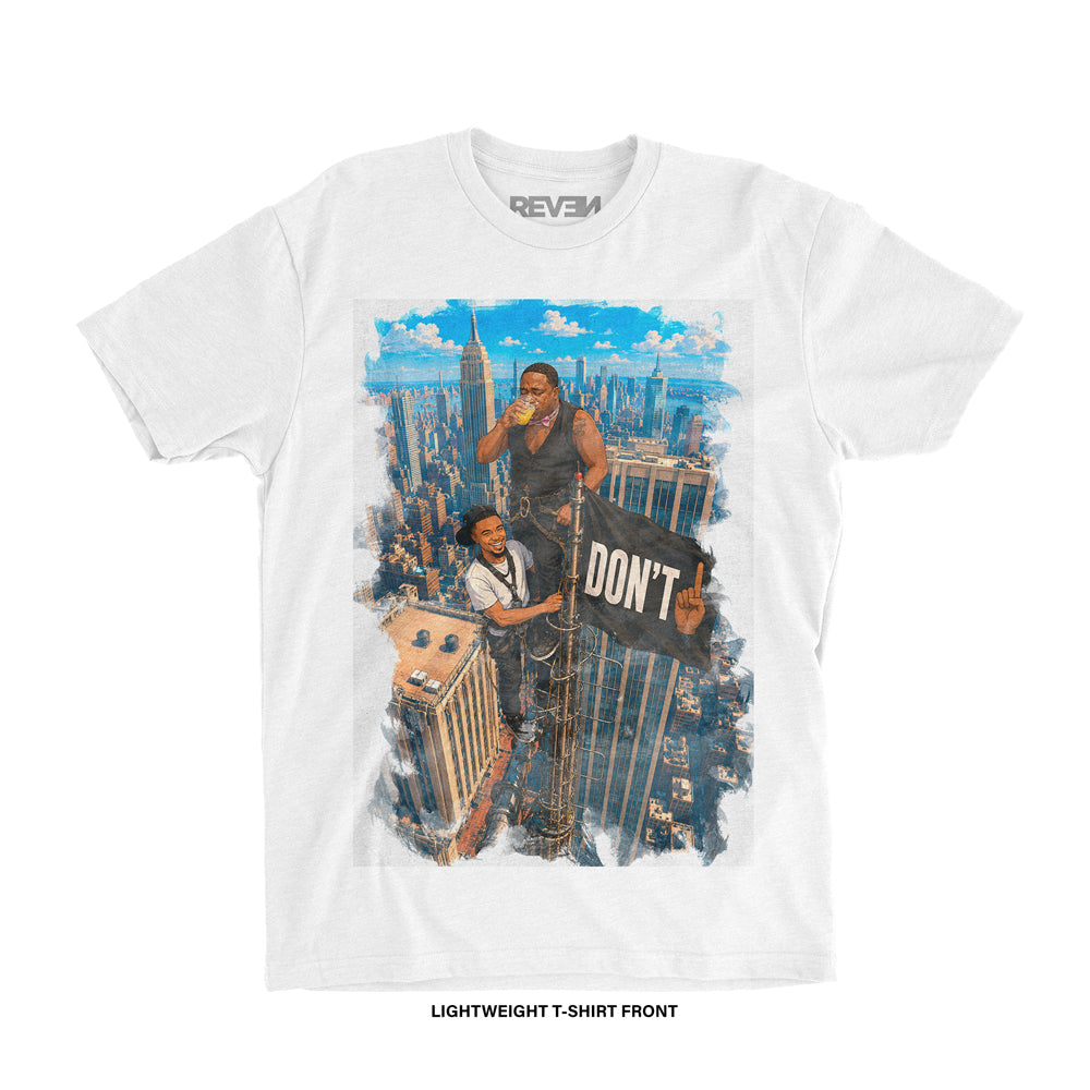 Crash Out Boys 'NY DON'T' T-Shirt (White) REVEN BRAND™