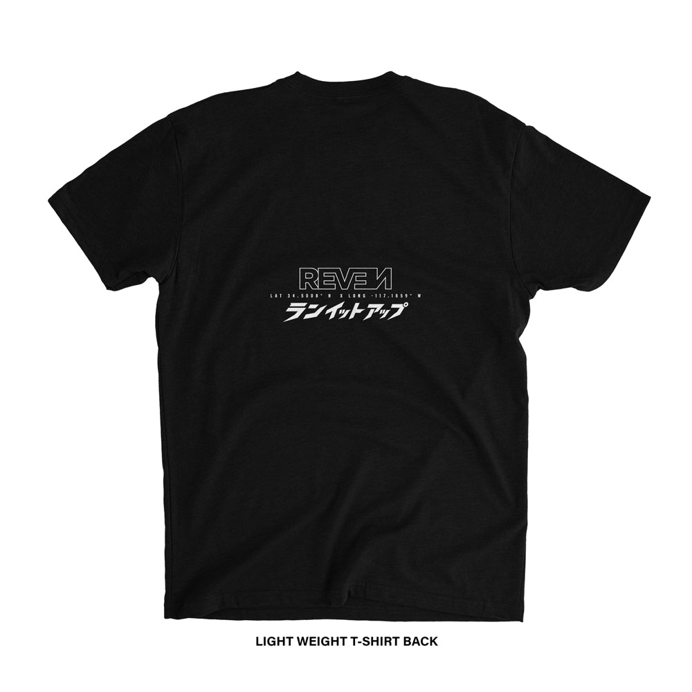Run It Up 'SCHEMATICS' T-Shirt (Black) LIMITED EDITION