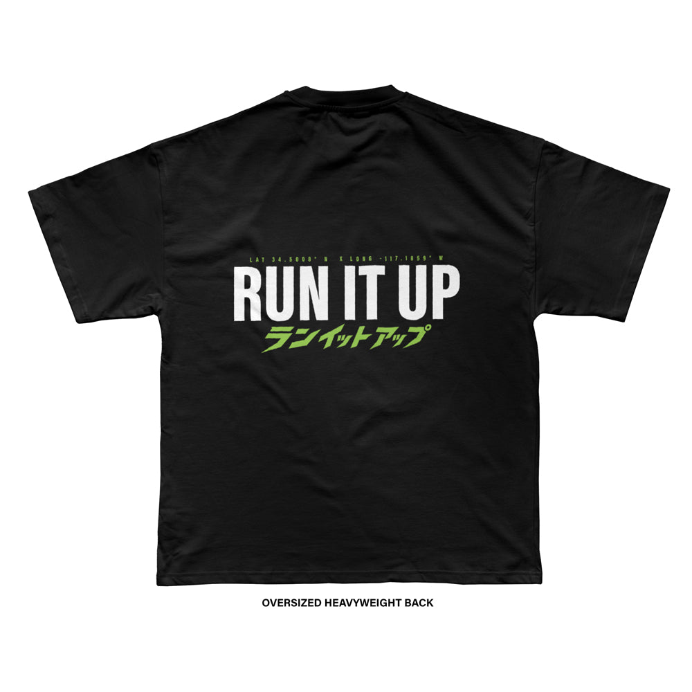 Run It Up 'FRESH 'N' CLEAN' T-Shirt (Black) LIMITED EDITION