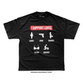 I Support LGBTQ T-Shirt (Black)
