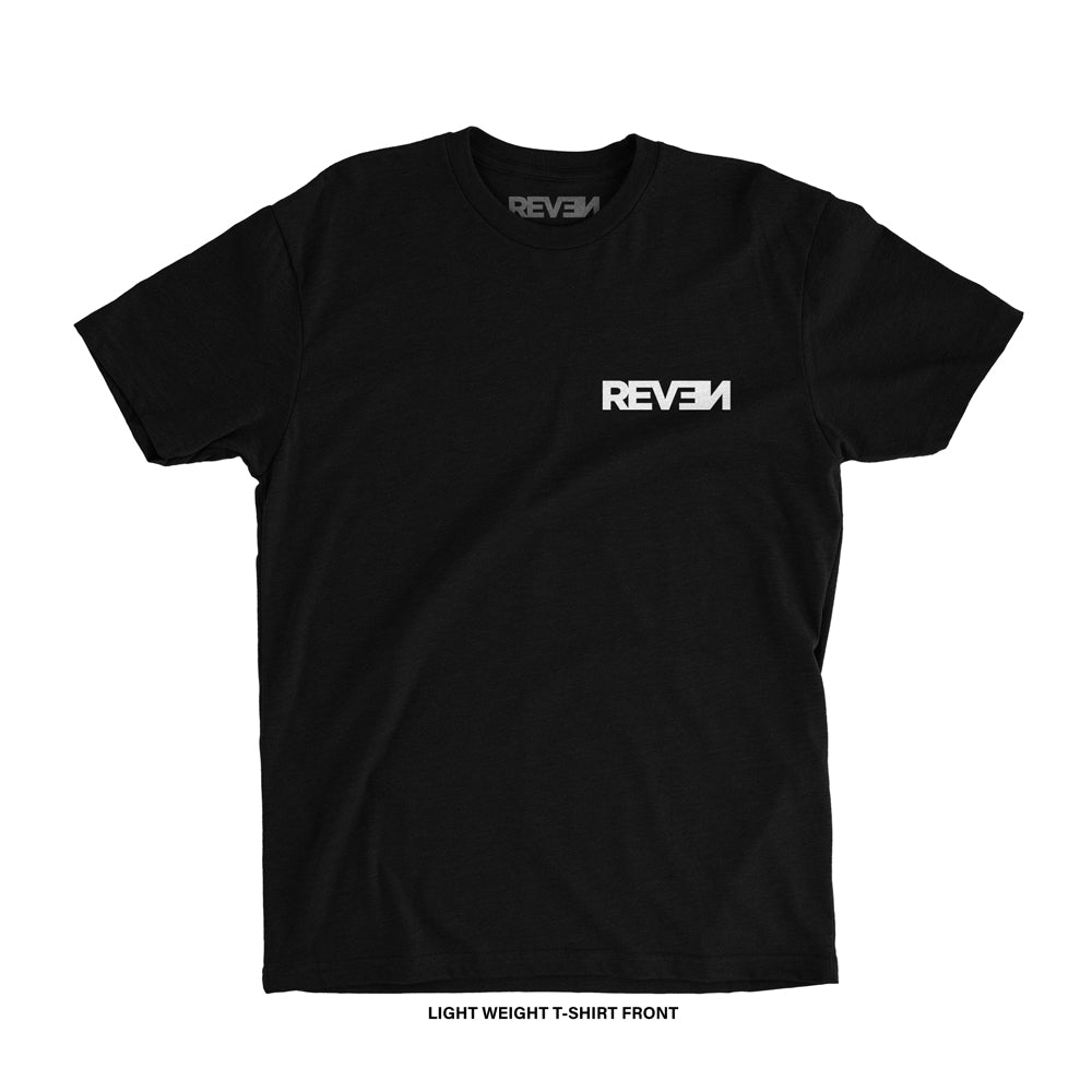 Reven Brand™ 'Foundation Logo' T-Shirt (Black)
