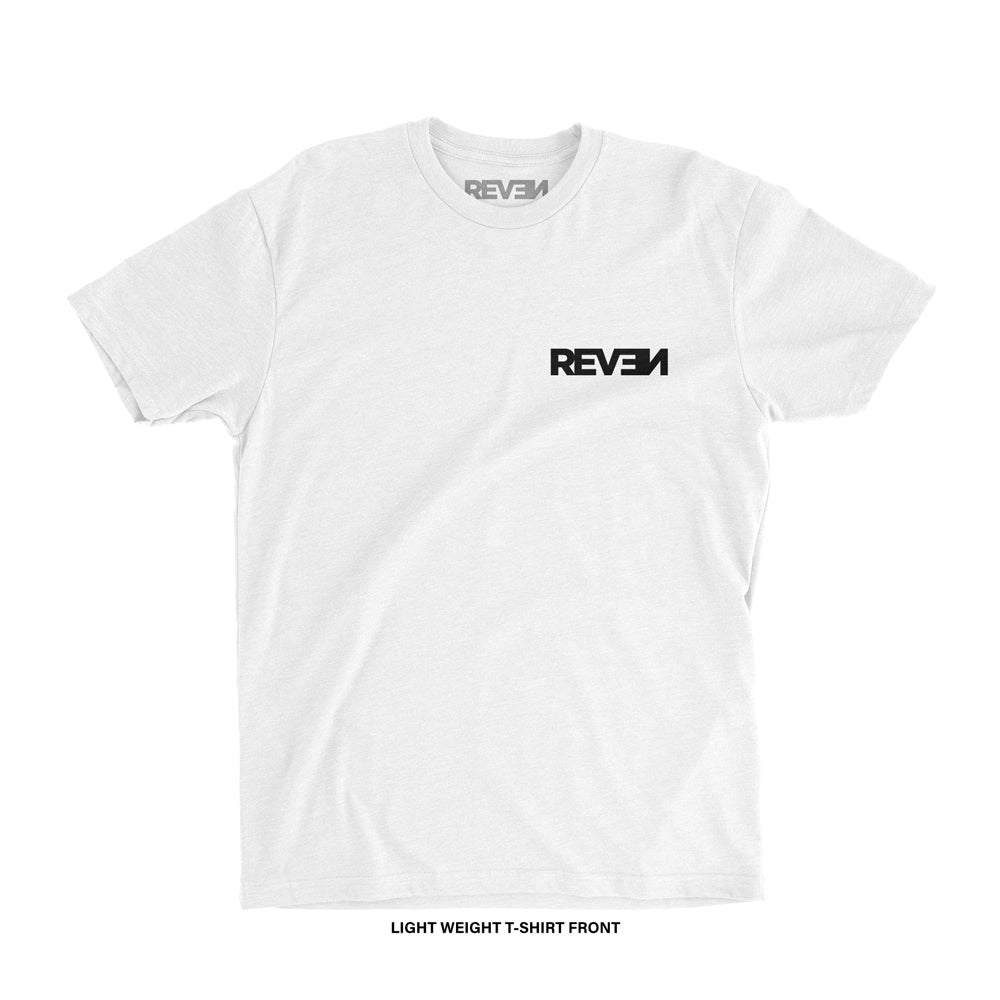 Reven Brand™ 'Foundation Logo' T-Shirt (White)